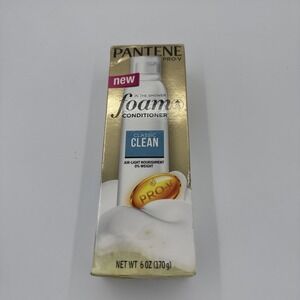 Pantene Pro V In The Shower Foam Conditioner Classic Clean Fine Flat Hair 6 Oz.